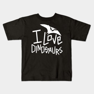 I love dino Kids T-Shirt